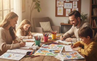 5 Creative Ways to Use Coloring for Family Bonding