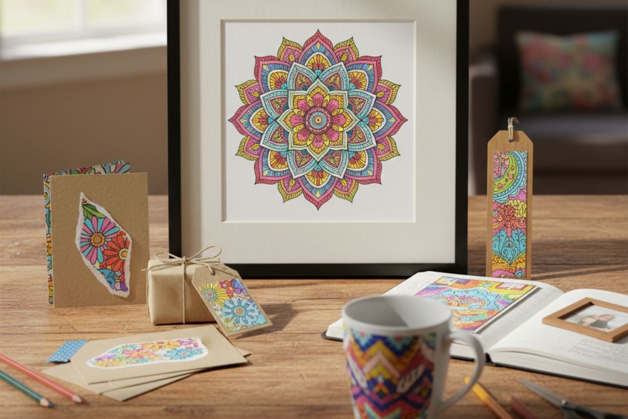 Finished Coloring Pages