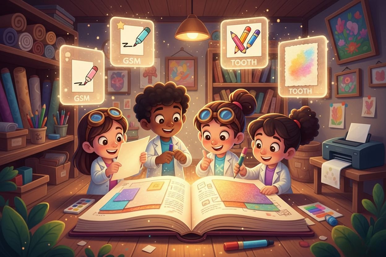 paper for coloring projects