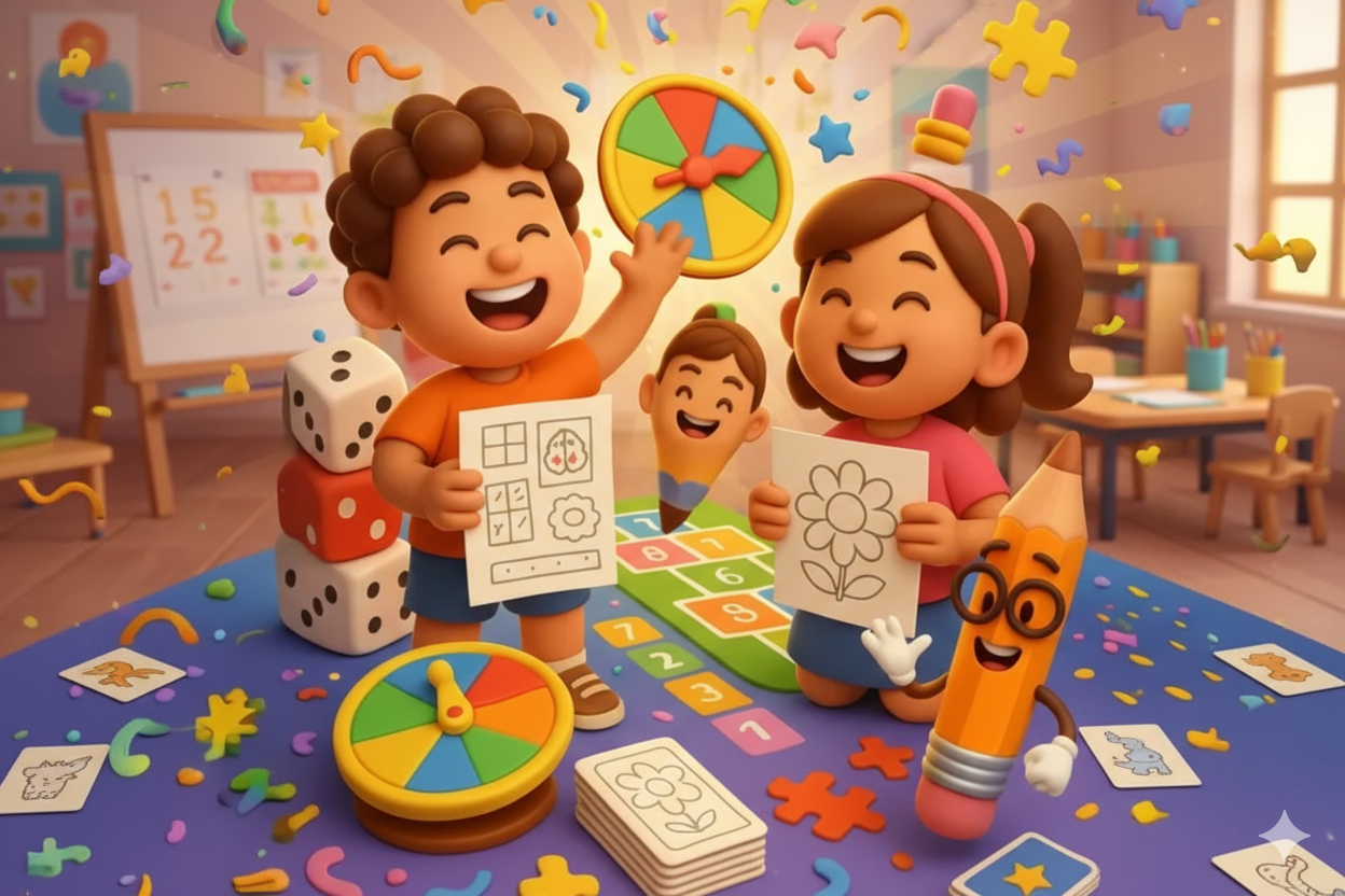 kids' game printables