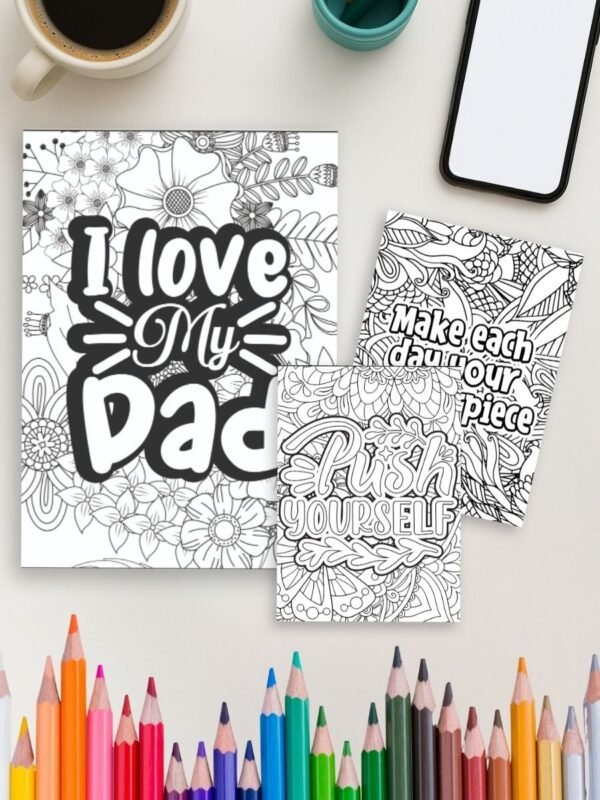 102-3-1 Motivational magic coloring pages