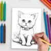 Cat Coloring Pages