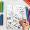 109-4-1 Autumn Dreams coloring pages