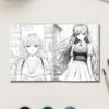110-2-1 Anime Dream World Coloring Pages
