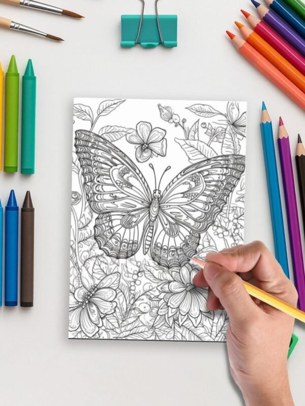 Wings of Grace Coloring Pages