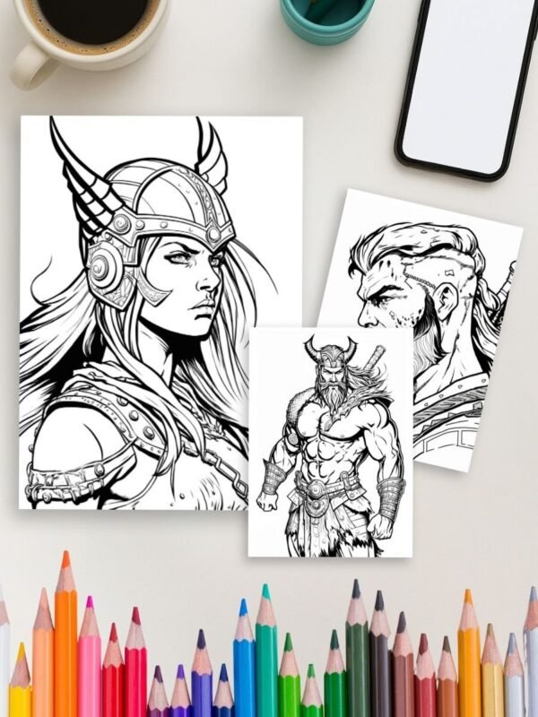 Norse Legends Coloring pages