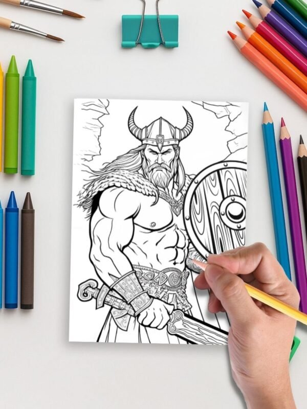 Norse Legends Coloring pages