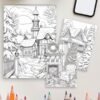 cozy coloring pages