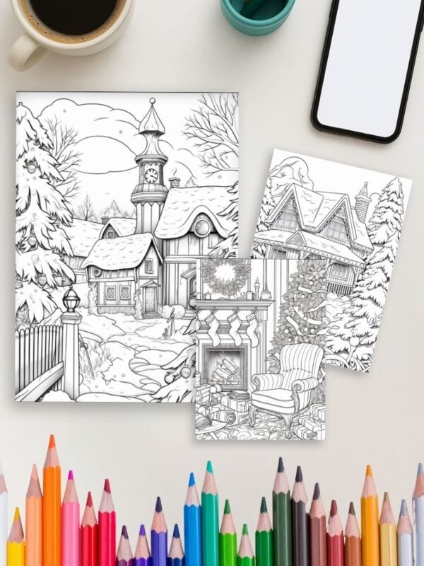 cozy coloring pages