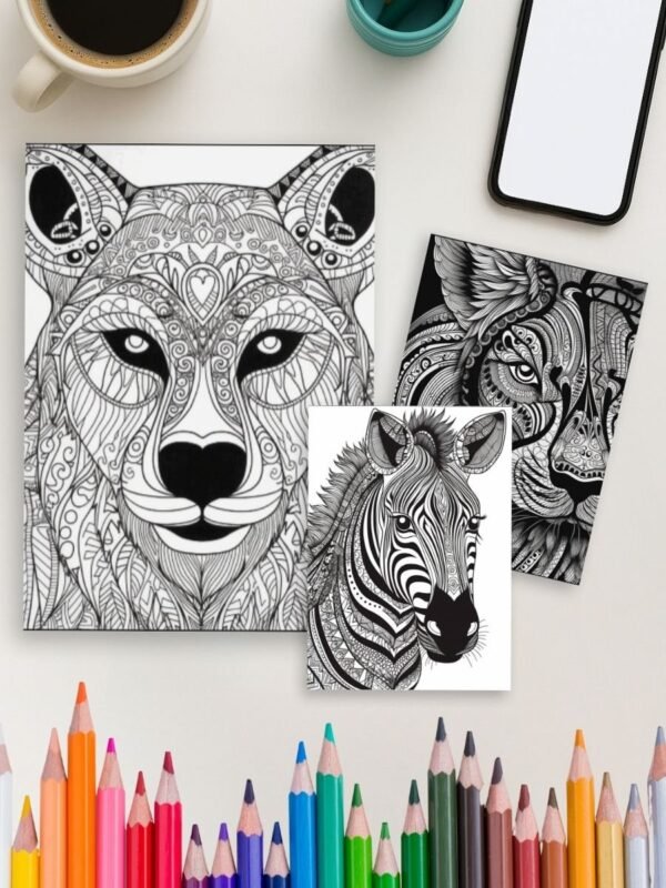 Mandala coloring pages