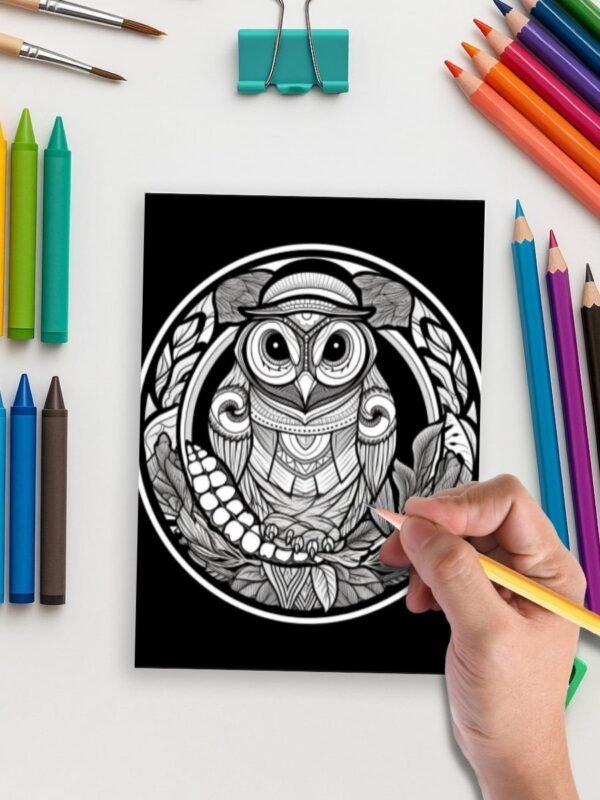 Mandala coloring pages