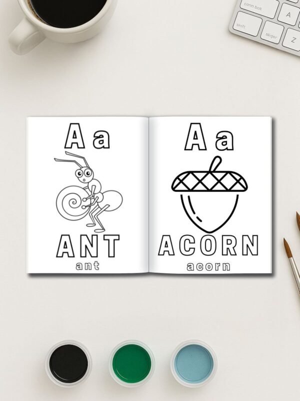 2 Preschool Alphabet Coloring Pages