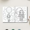 99-2-1 Cosmic adventures coloring pages