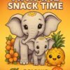 Animals and Fruits coloring pages