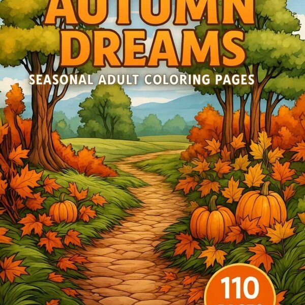 Autumn Dreams coloring pages