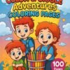 Color & Giggle Adventures - 100 Kids Coloring Pages