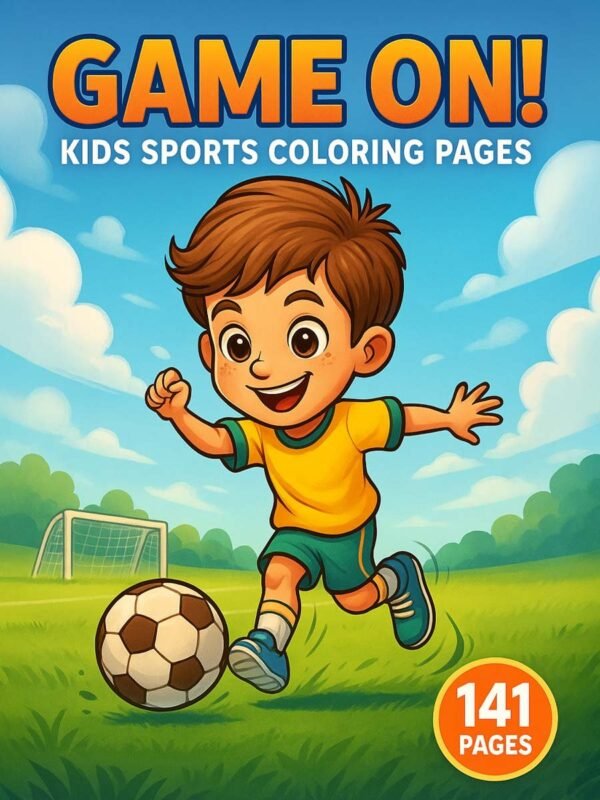 Sports & Activities Coloring Pages for Kids