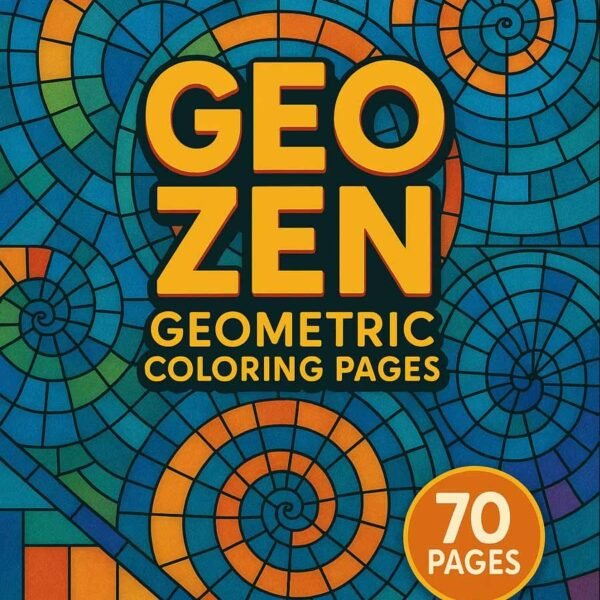 Geo-Zen-–-70-Geometric-Coloring-Designs-1 Geo Zen coloring pages