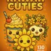 Kawaii-Cuties-–-Adorable-Object-Coloring-Pages-130-Pages Adorable Everyday Object Coloring Pages