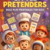 Little pretenders printable activity