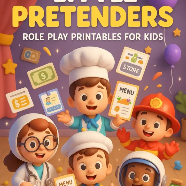 Little pretenders printable activity