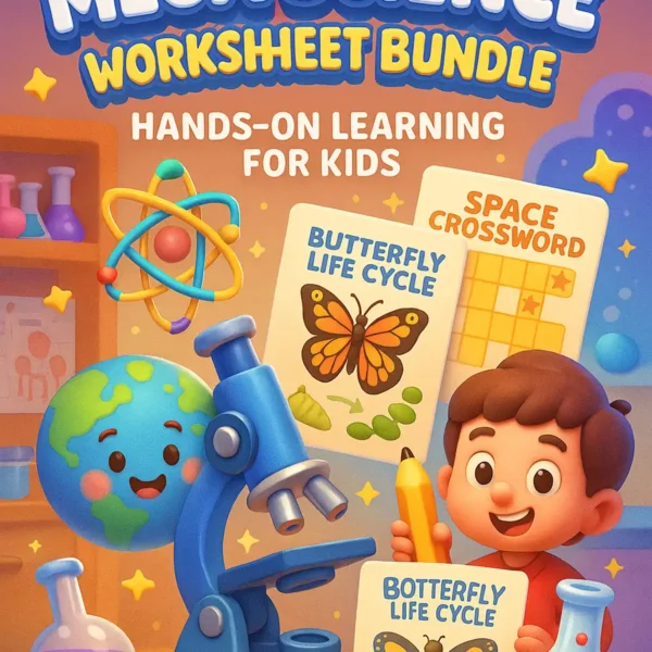 Mega science printable worksheets