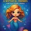 Mermaid Tales & Mythical Friends – 70 Fantasy Story Coloring Pages