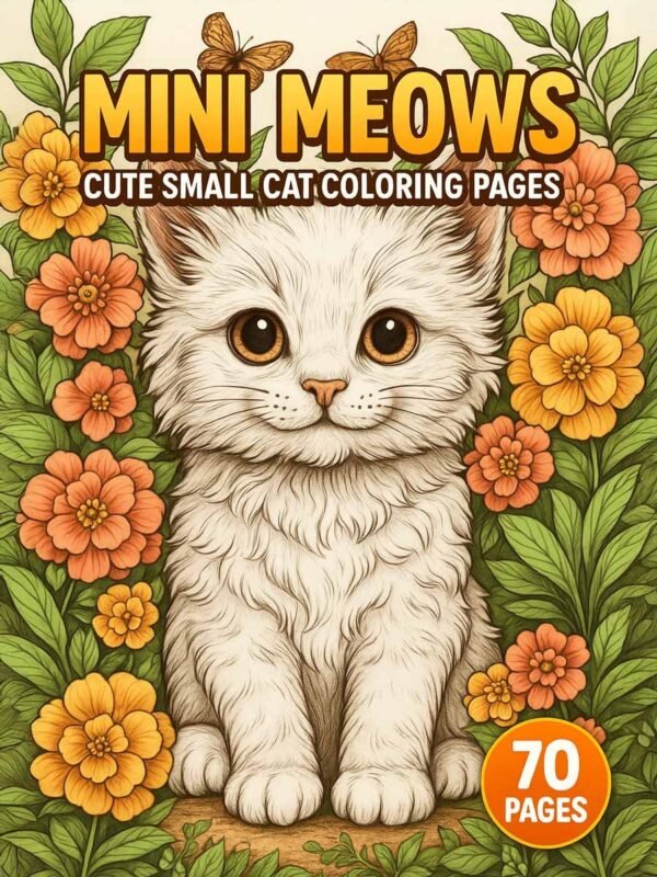 Mini-Meows-–-70-Cute-Small-Cat-Coloring-Pages-1 Mini Meows Coloring Pages