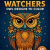 Night-Watchers-–-50-Owl-Designs-to-Color-1 Owel coloring pages