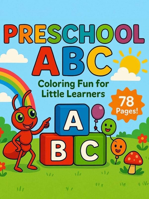 PRESCHOOL-ABC-COLORING-BOOK Preschool Alphabet Coloring Pages