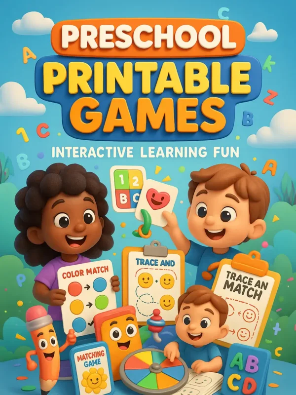 Preschool-Printable-Games-–-880-Pages-of-Interactive-Learning-Fun Preschool Printable Games