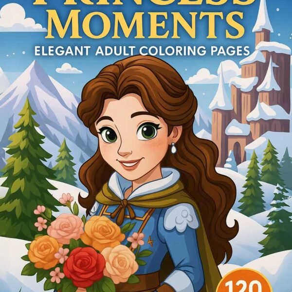 Princess Moments Coloring Pages