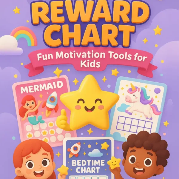 Printable reward chart bundle