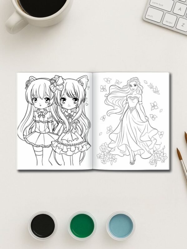 Princess power coloring pages