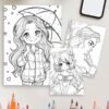 Princess power coloring pages