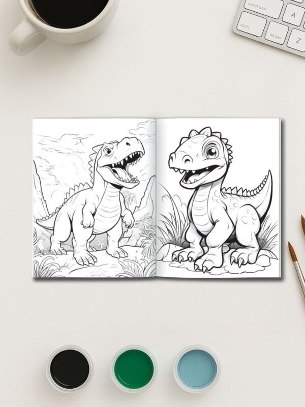 Dino & Dragon Quest – 100 Adventure Pages for Kids