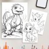 Dino & Dragon Quest – 100 Adventure Pages for Kids