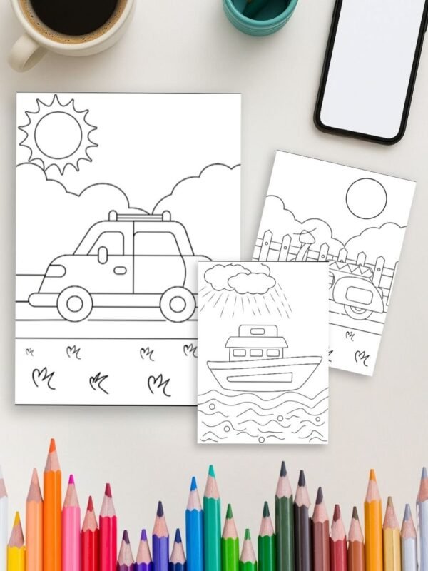 Product-Gallery-23-2 Vroom & Zoom – 35 Vehicle Coloring Pages