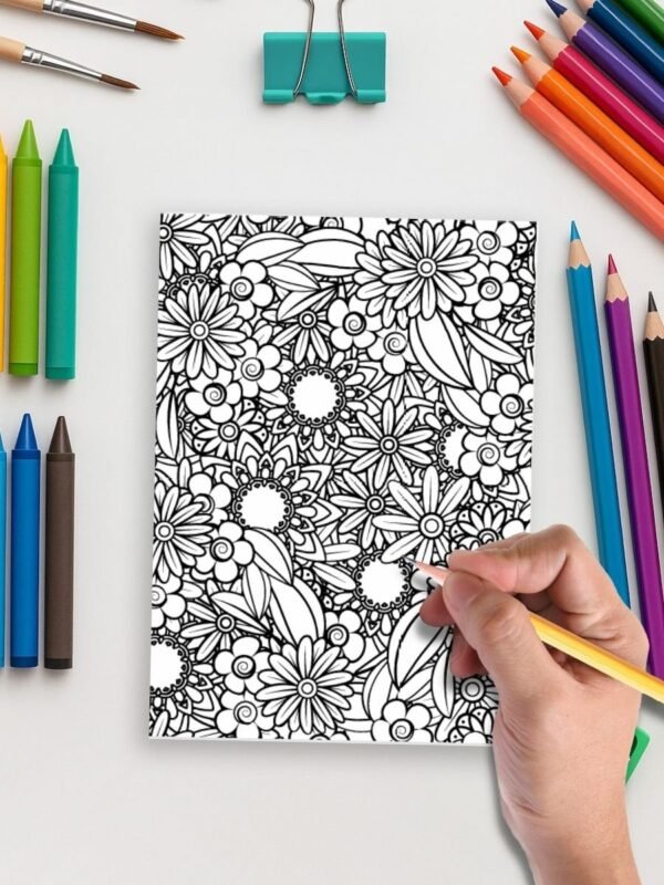 Product-Gallery-24-3-1 Mandala flower coloring pages
