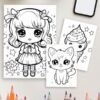 Product-Gallery-3-3-1 Kawaii Princess coloring pages