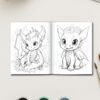 Fire & Flight – 50 Dragon Coloring Pages