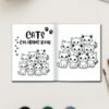 Kitten's Adventures - 21 Cat Coloring Pages