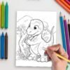Product-Gallery-32-2 Dino Days – 52 Dinosaur Scene Coloring Pages