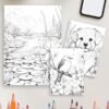 Springtime Wonders – 50 Joyful Coloring Pages