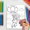 Color & Giggle Adventures - 100 Kids Coloring Pages