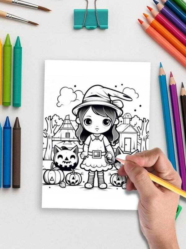 Holiday Fun Pack – 60 Kids Holiday-Themed Coloring Pages