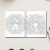 Myth and magic mandala coloring pages