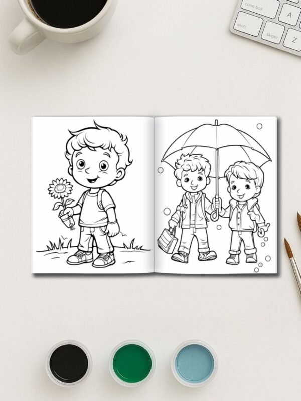 Playtime Color World - 100 Kids Coloring Pages