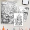 Product-Gallery-39-1-1 Tomorrow’s Fairyland – 100 Futuristic Fairy House Pages