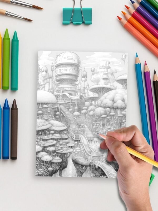 Product-Gallery-40-1-1 Tomorrow’s Fairyland – 100 Futuristic Fairy House Pages